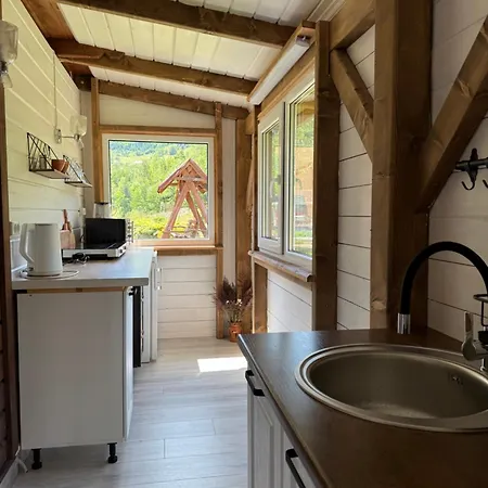 гражда лофт для двох в карпатах بيت للعطل *